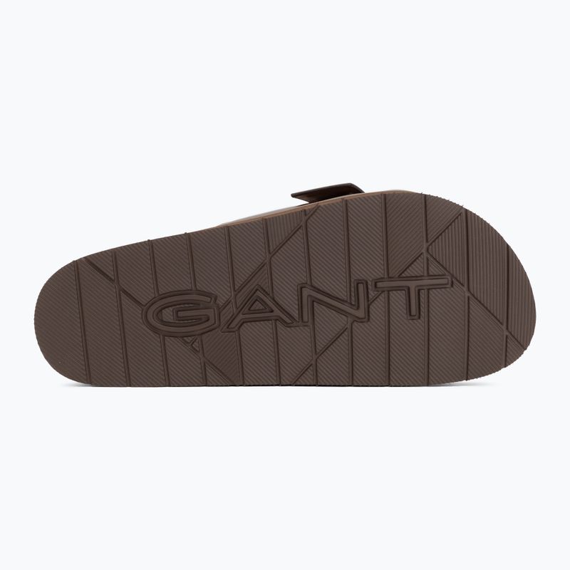 Șlapi de damă GANT Mardale dark brown 4