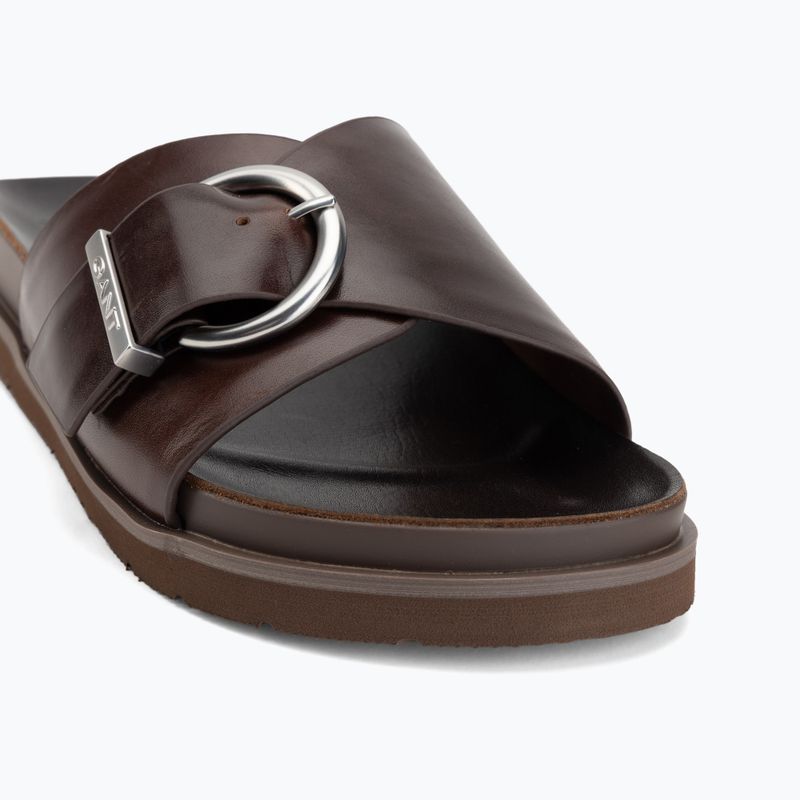 Șlapi de damă GANT Mardale dark brown 7