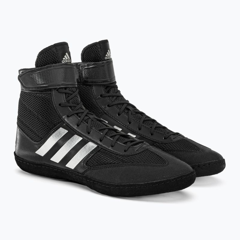 adidas Combat Speed.5 bărbați lupte de lupte pantofi negru BA8007 4