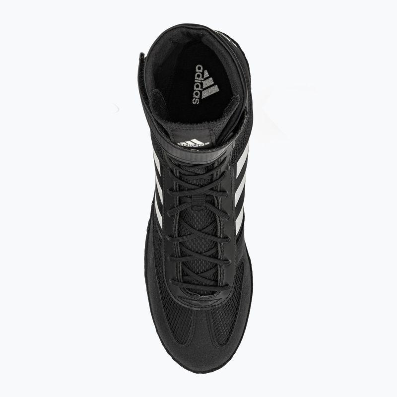 adidas Combat Speed.5 bărbați lupte de lupte pantofi negru BA8007 6