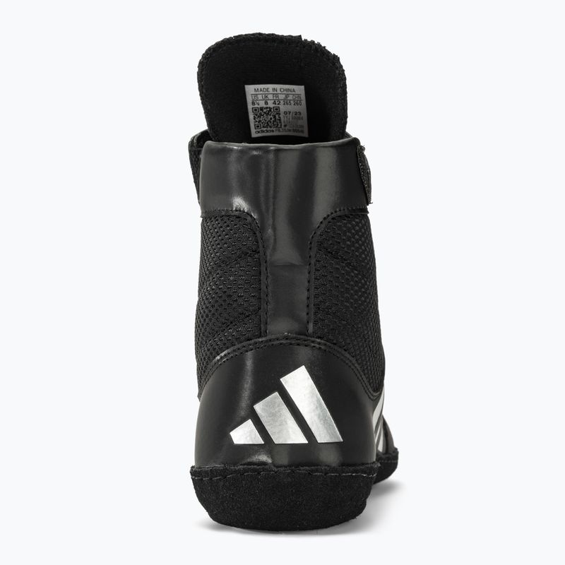 Încălțăminte de box pentru bărbați adidas Combat Speed.5 black/silver BA8007 7