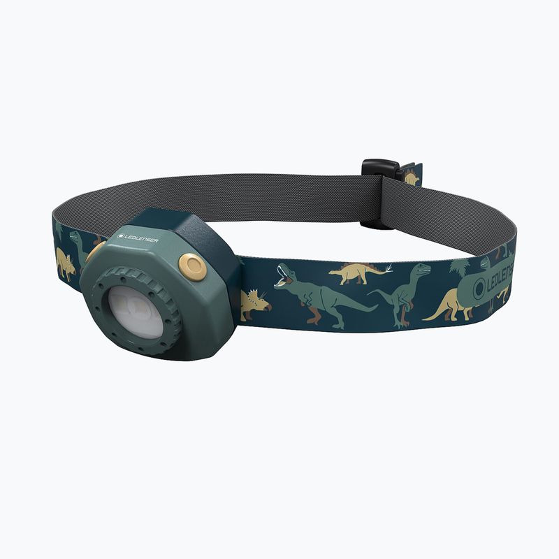 Frontală Ledlenser Kidled4R Box, verde, 502535