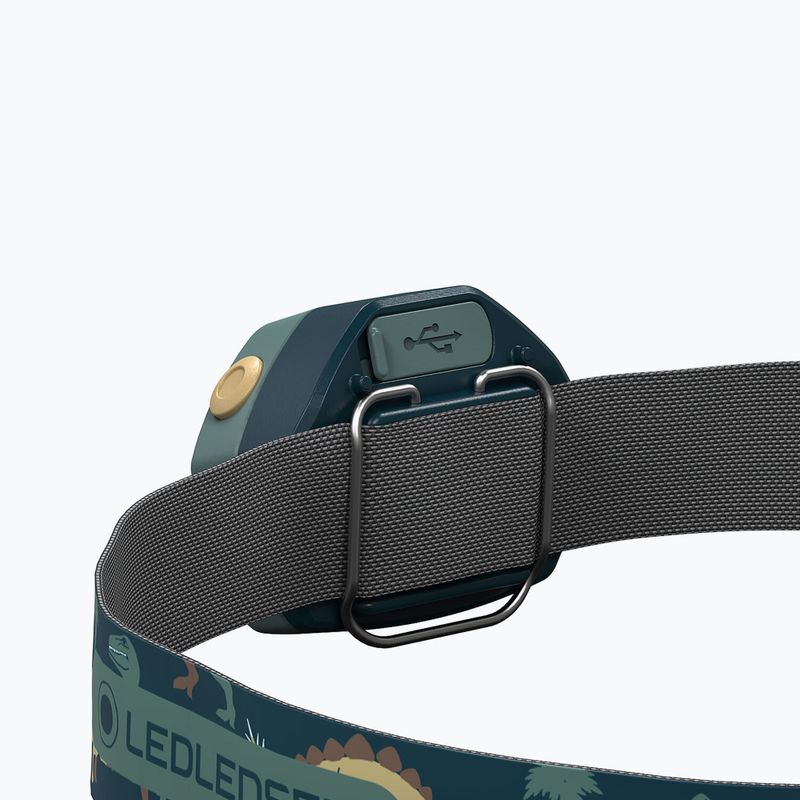 Frontală Ledlenser Kidled4R Box, verde, 502535 3