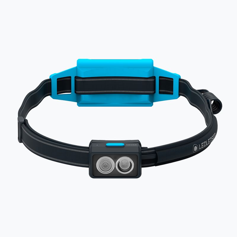Lanternă frontală Ledlenser NEO5R albastră 502716 2