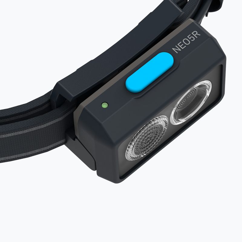 Lanternă frontală Ledlenser NEO5R albastră 502716 4