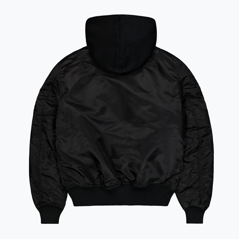 Geacă pentru bărbați Alpha Industries MA-1 D-Tec Sleeve Embroidery Bomber black/reflective 8
