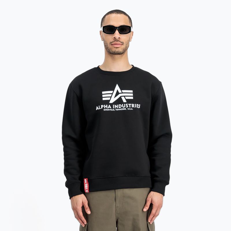 Bluză pentru bărbați Alpha Industries Basic black
