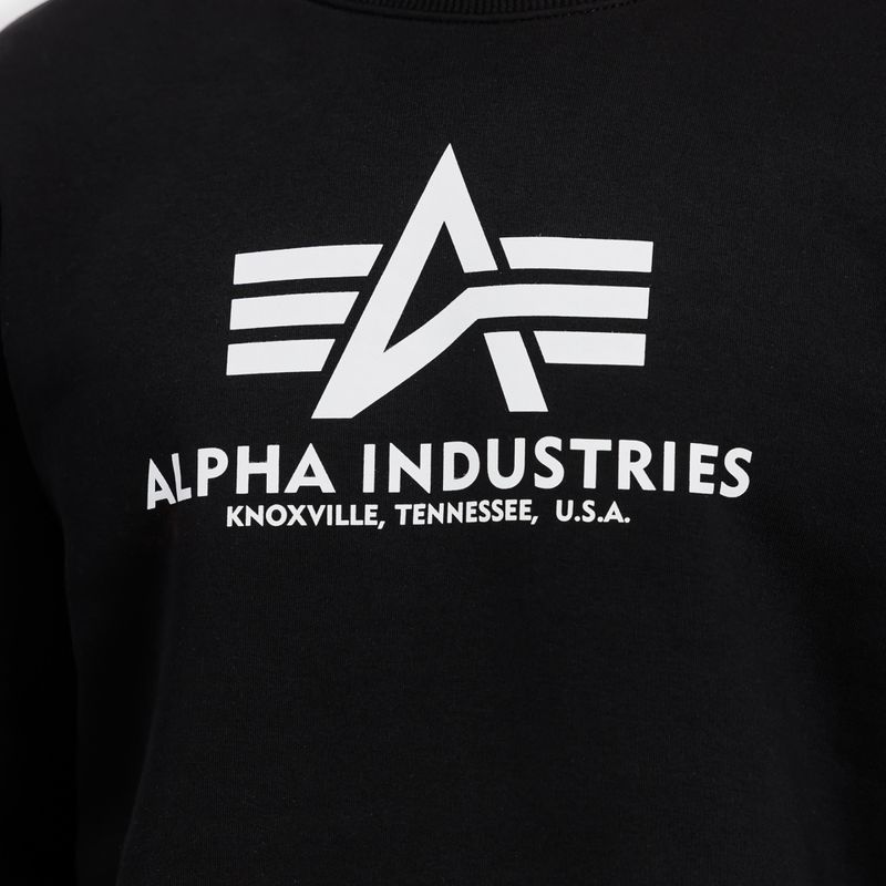 Bluză pentru bărbați Alpha Industries Basic black 4