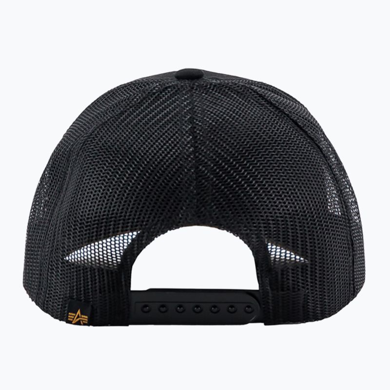 Șapcă pentru bărbați Alpha Industries Basic Trucker black 2