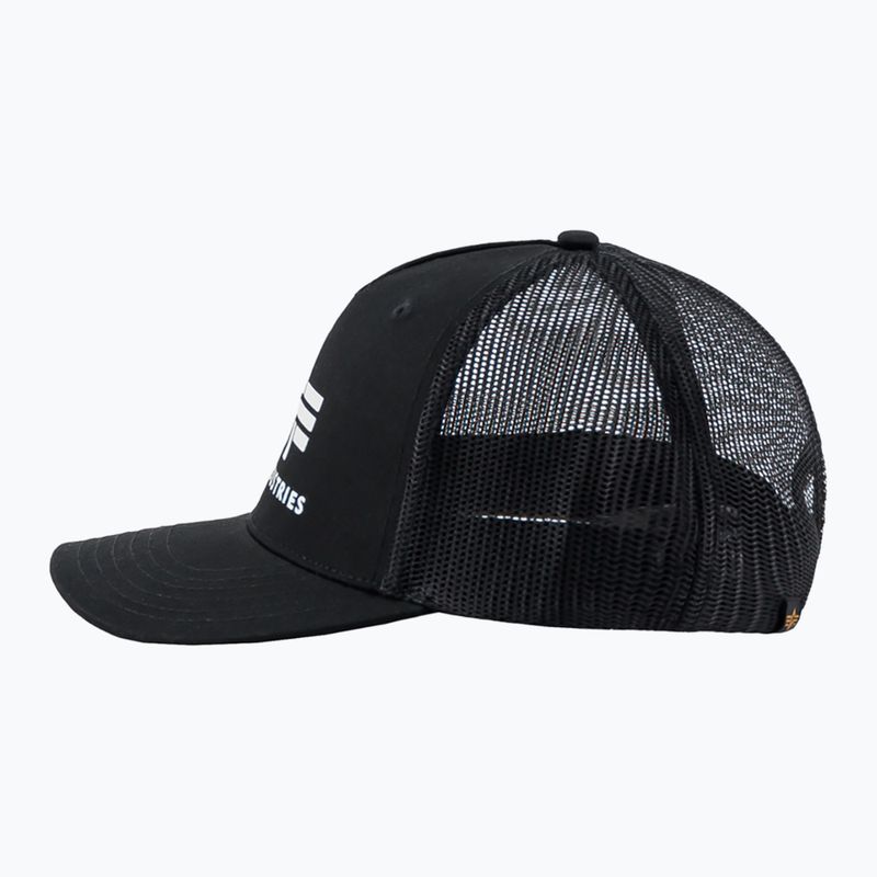 Șapcă pentru bărbați Alpha Industries Basic Trucker black 3