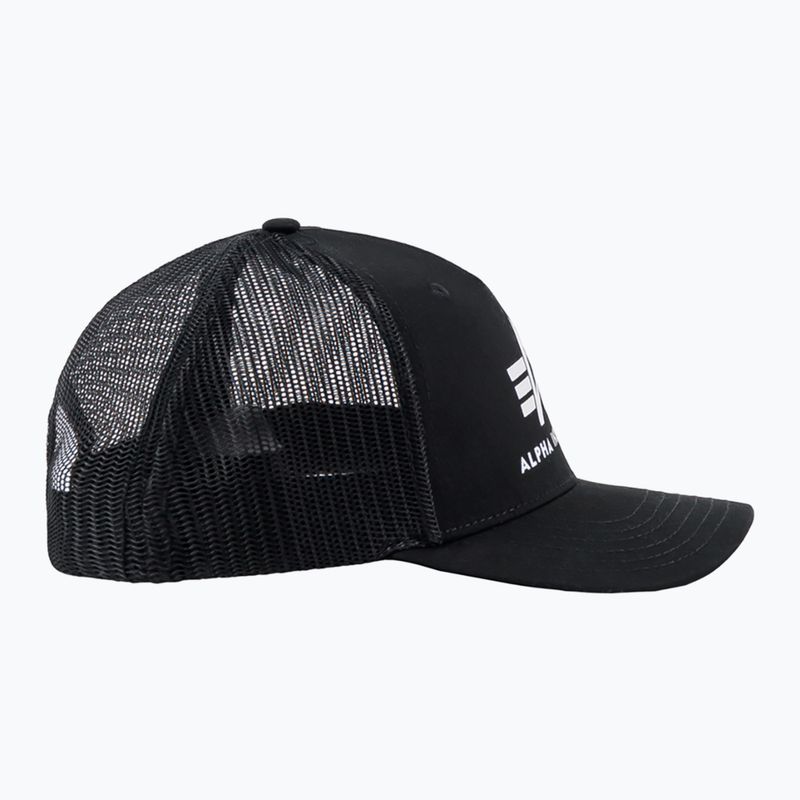 Șapcă pentru bărbați Alpha Industries Basic Trucker black 4
