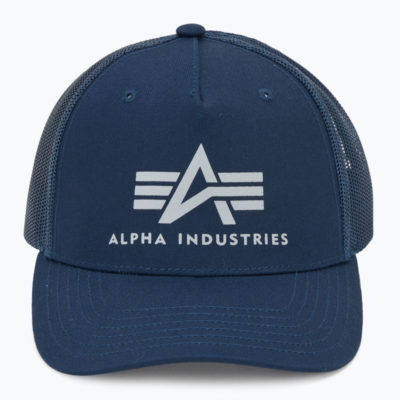 Șapcă pentru bărbați Alpha Industries Basic Trucker rep.blue 2