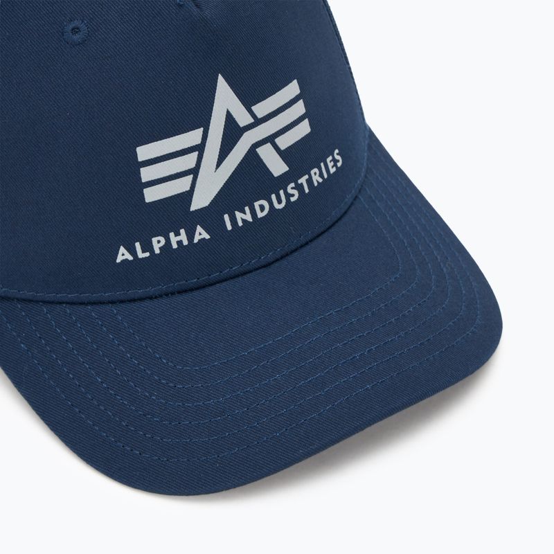 Șapcă pentru bărbați Alpha Industries Basic Trucker rep.blue 3