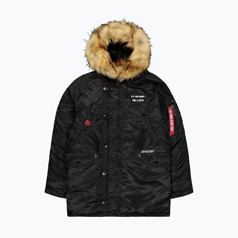 Geacă pentru bărbați Alpha Industries N3B Airborne Hooded black 7