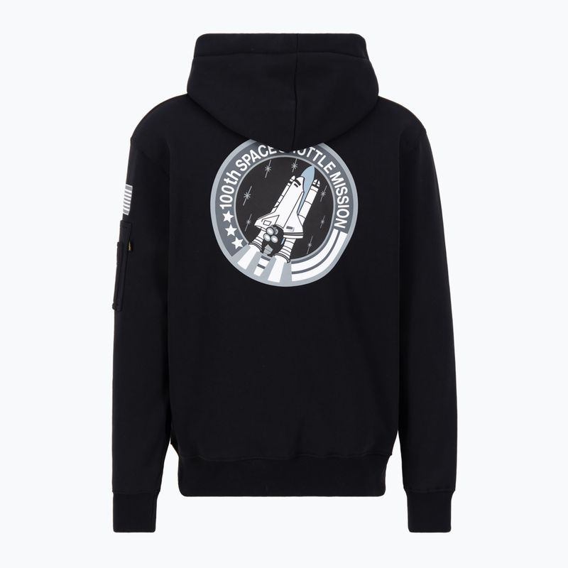 Bluză pentru bărbați Alpha Industries Space Shuttle black 2