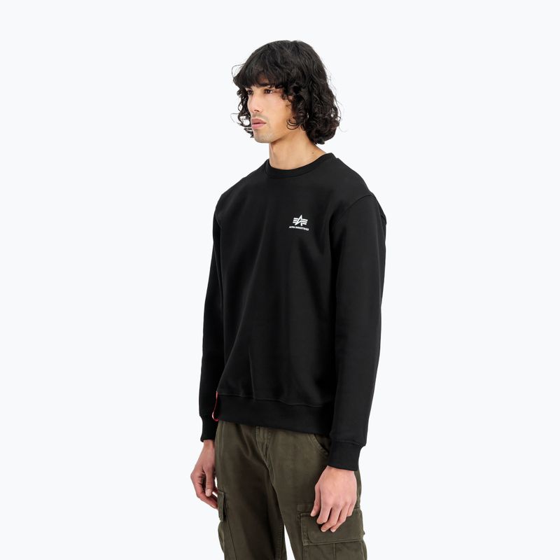 Bluză pentru bărbați Alpha Industries Basic Small Logo black