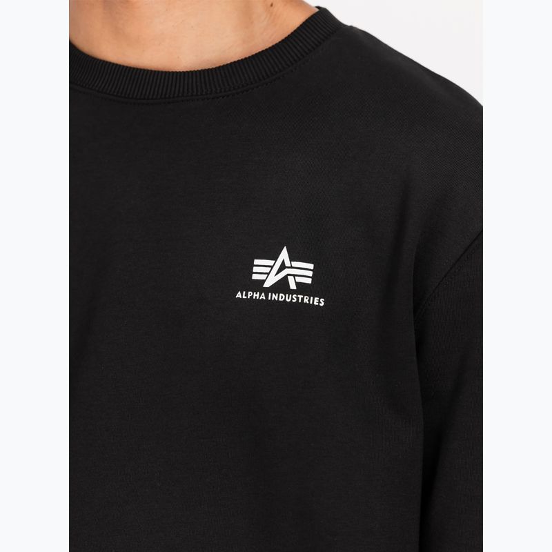 Bluză pentru bărbați Alpha Industries Basic Small Logo black 5