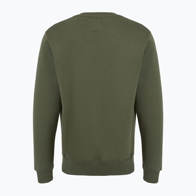 Bluză pentru bărbați Alpha Industries Basic Small Logo dark olive 6