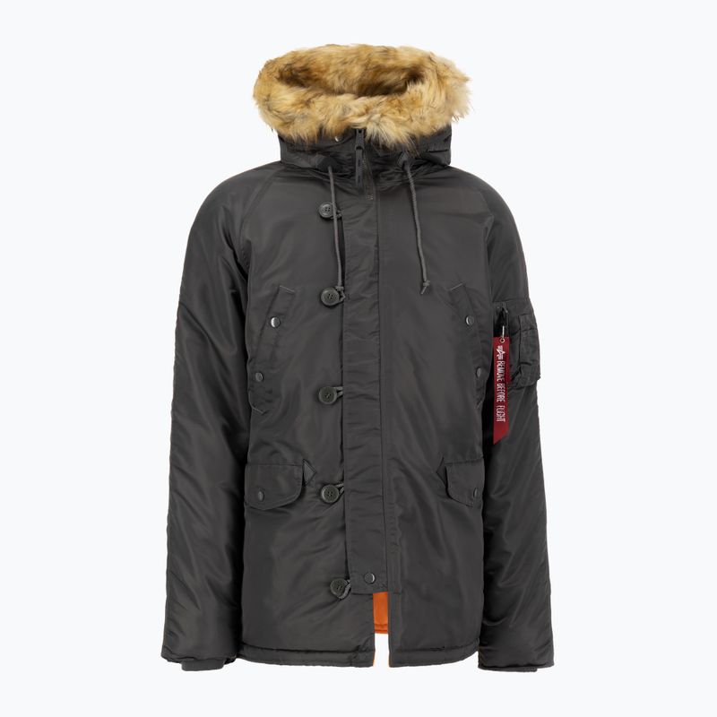 Alpha Industries jachetă pentru bărbați N-3B VF gri / negru