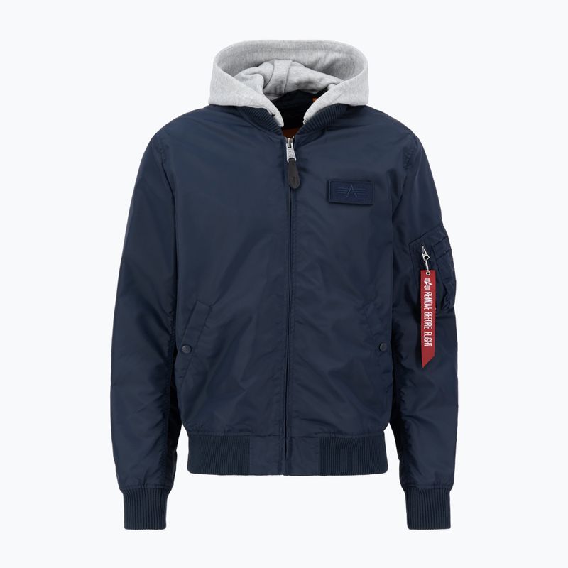 Geacă pentru bărbați Alpha Industries MA-1 TT Two Tone Hood rep.blue 4