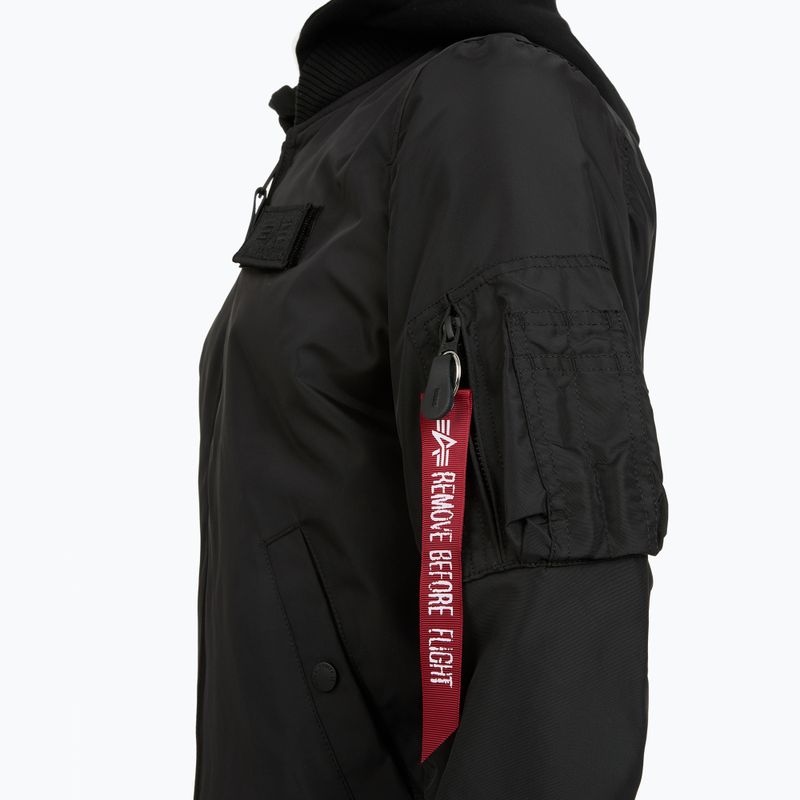 Geacă pentru bărbați Alpha Industries MA-1 TT Two Tone Hood black/black 7