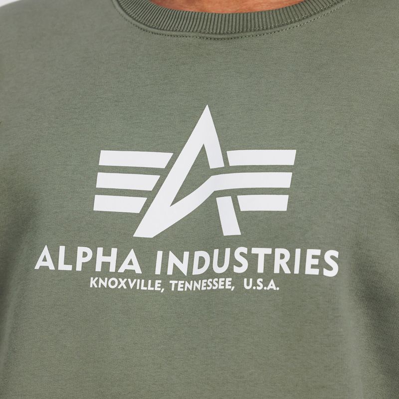 Bluză pentru bărbați Alpha Industries Basic dark olive 6