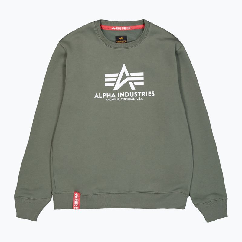 Bluză pentru bărbați Alpha Industries Basic dark olive 7