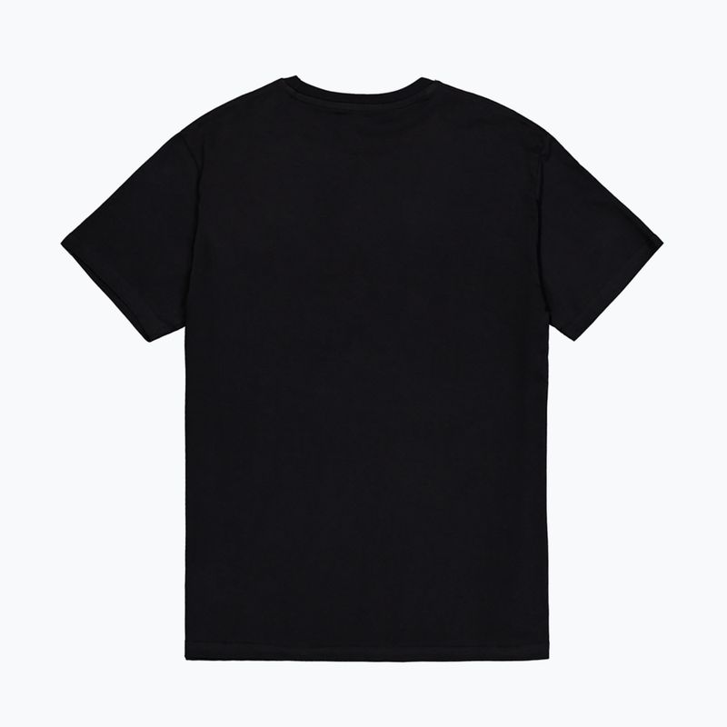 Tricou pentru bărbați Alpha Industries Basic Small Logo black/neon orange 6