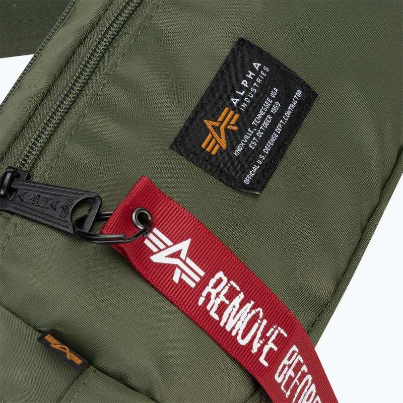 Borsetă Alpha Industries Crew Waist sage green 4