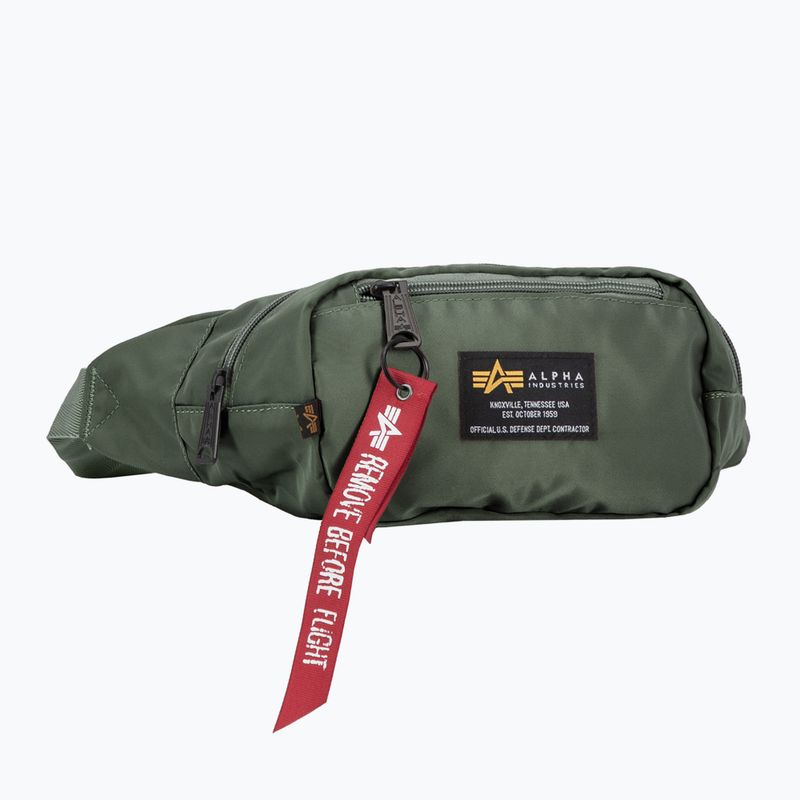 Borsetă Alpha Industries Crew Waist sage green