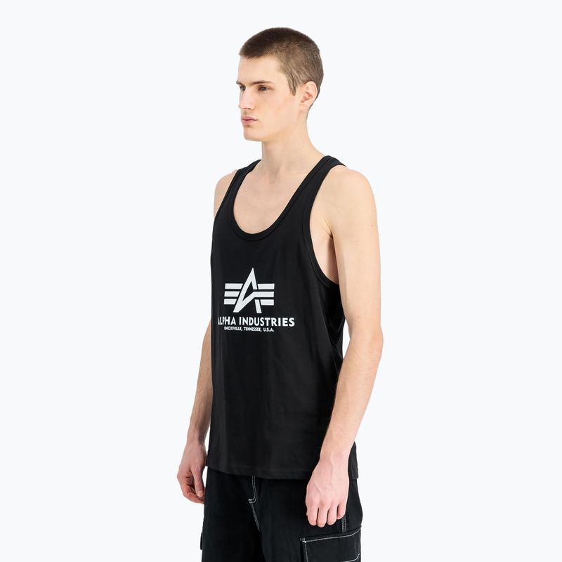 Tricou pentru bărbați  Alpha Industries Basic Tank Body Building black 3