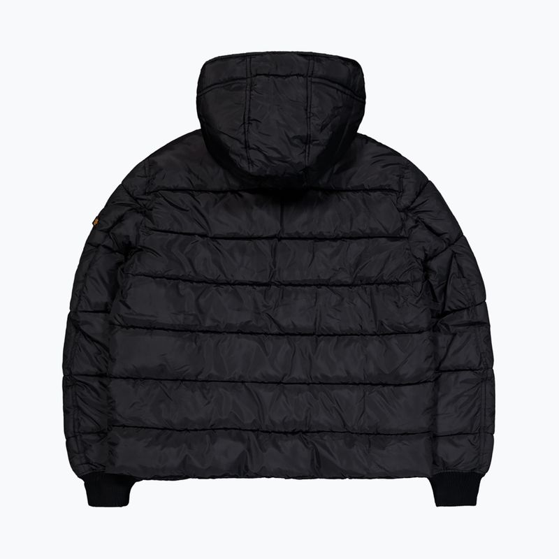 Geacă pentru bărbați Alpha Industries Hooded Puffer Faux Down black 9