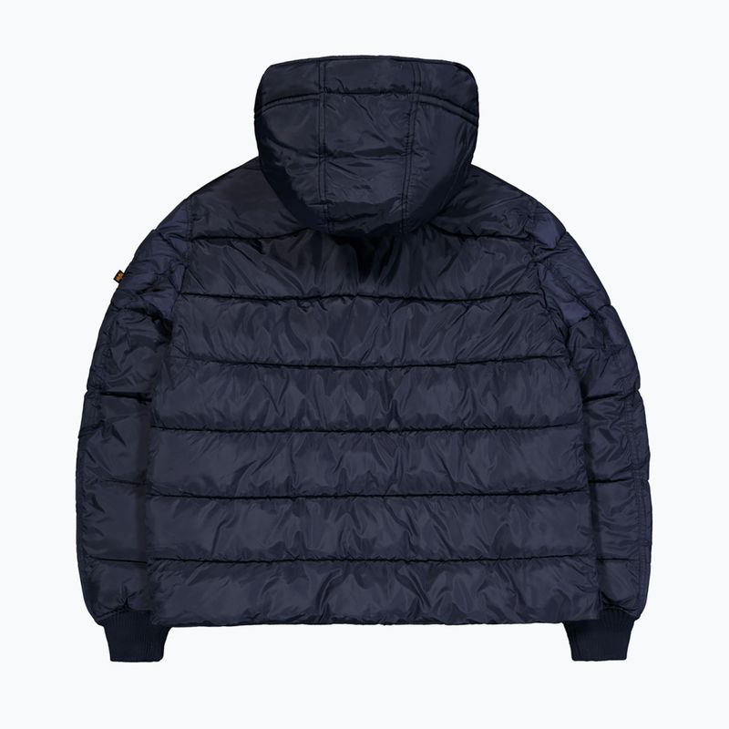 Geacă pentru bărbați Alpha Industries Hooded Puffer Faux Down rep.blue 6