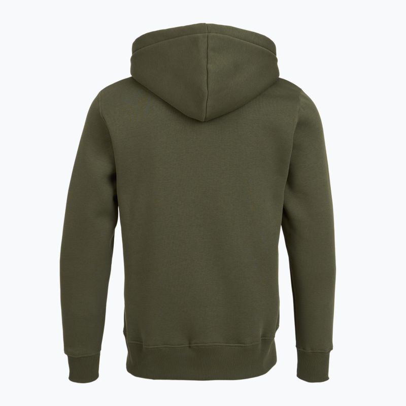 Bluză pentru bărbați Alpha Industries Basic Zip SL dark olive 2