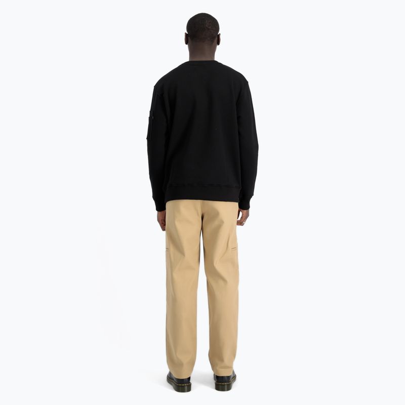 Bluză pentru bărbați Alpha Industries Reflective Print Sweater black 3