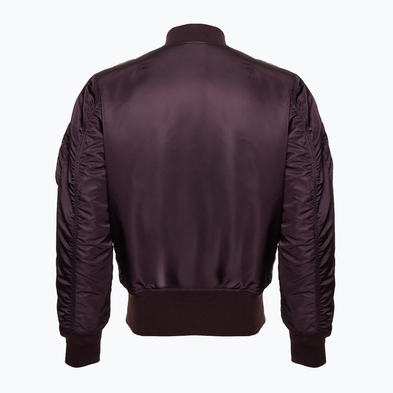 Alpha Industries MA-1 Heritage plum jachetă pentru bărbați 2