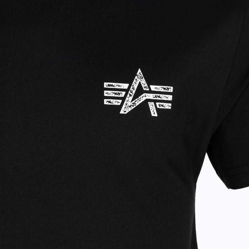 Tricou pentru bărbați Alpha Industries Signature BP T black 3