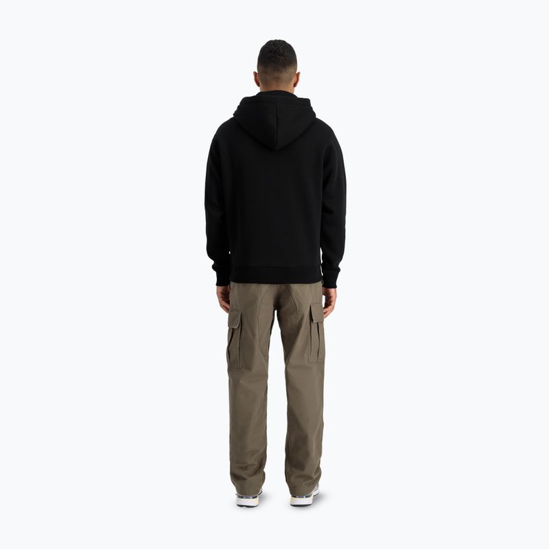 Bluză pentru bărbați Alpha Industries Basic Hoodie TPU black/chrome 3