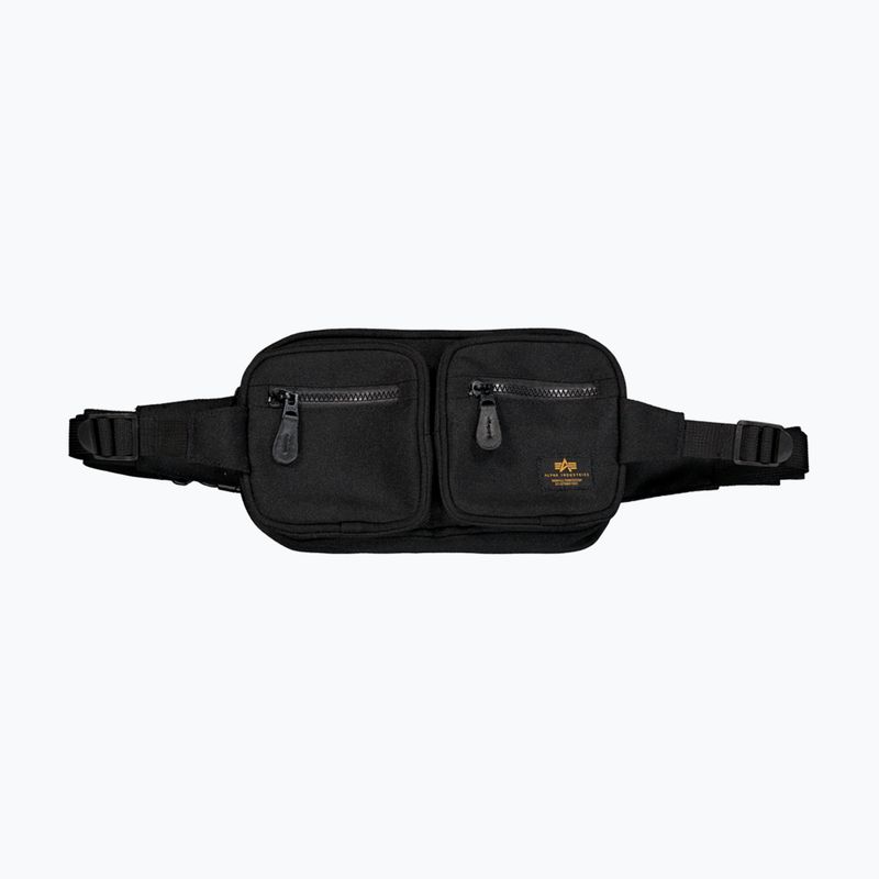 Borsetă Alpha Industries Label 1.5 l black 6