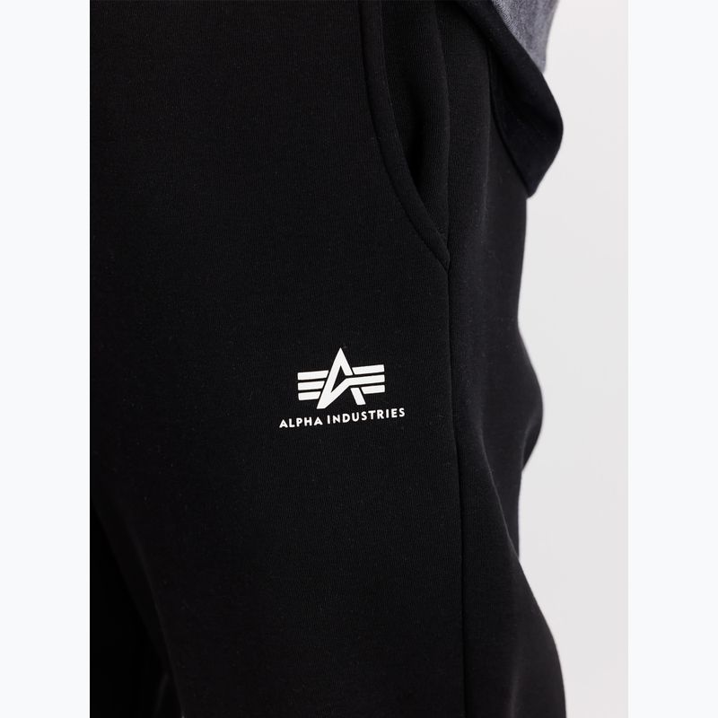 Pantaloni pentru bărbați Alpha Industries Basic Small Logo II Jogger black 6