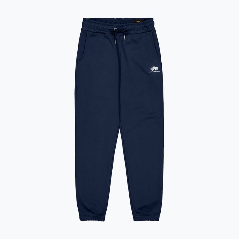 Pantaloni pentru bărbați Alpha Industries Basic Small Logo II Jogger ultra navy 12
