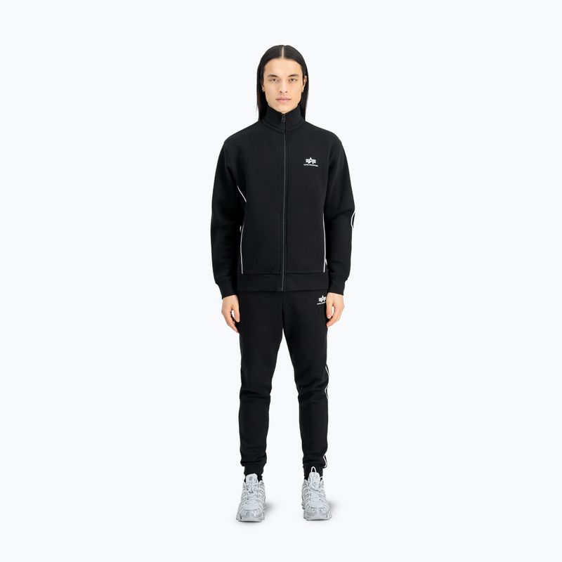 Pantaloni pentru bărbați Alpha Industries Track Small Logo Jogger black 2