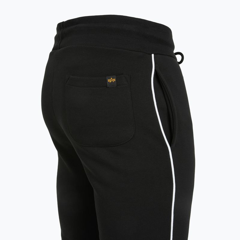 Pantaloni pentru bărbați Alpha Industries Track Small Logo Jogger black 10
