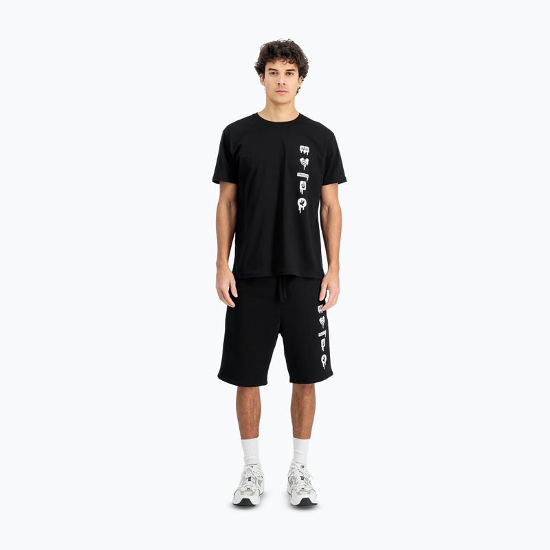 Pantaloni scurți pentru bărbați Alpha Industries Freedom Jogger balck 2