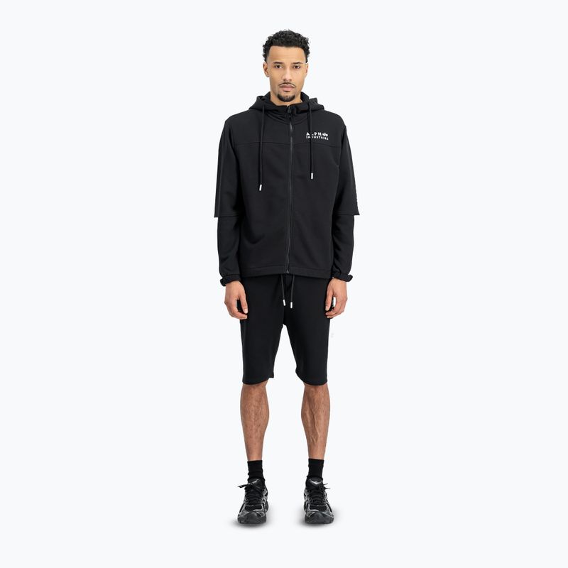 Pantaloni scurți pentru bărbați Alpha Industries Track black 2
