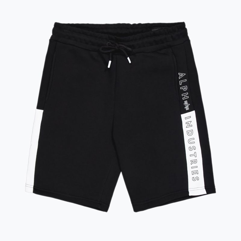 Pantaloni scurți pentru bărbați Alpha Industries Track black 4