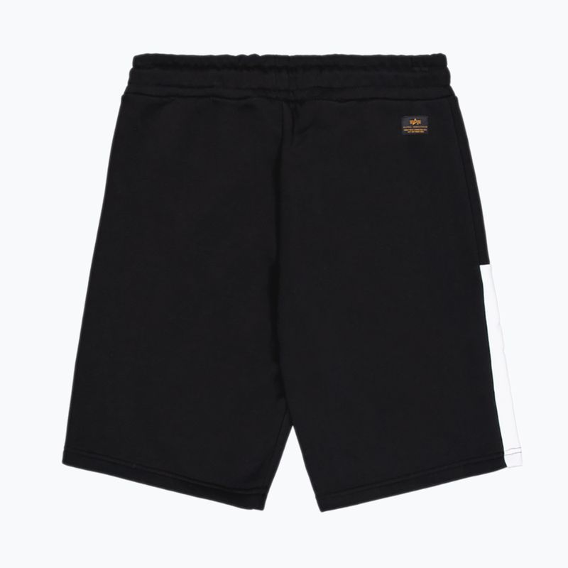 Pantaloni scurți pentru bărbați Alpha Industries Track black 5
