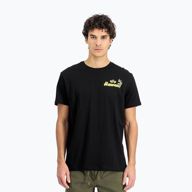 Tricou pentru bărbați  Alpha Industries Pearl Harbor Back Print black