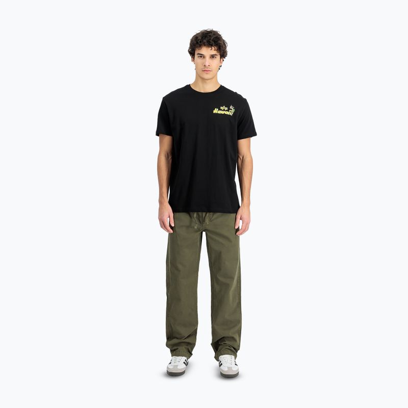 Tricou pentru bărbați  Alpha Industries Pearl Harbor Back Print black 2