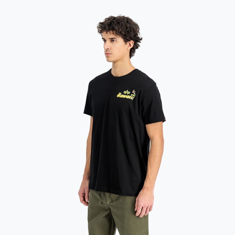 Tricou pentru bărbați  Alpha Industries Pearl Harbor Back Print black 4